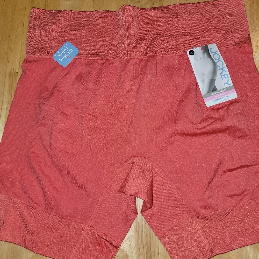 NEW NWT Jockey Short-Length Slipshort Color Melon Size XXL